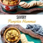easy pumpkin hummus