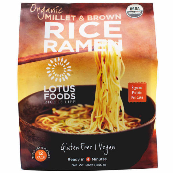 gluten-free ramen rice noodles in a package